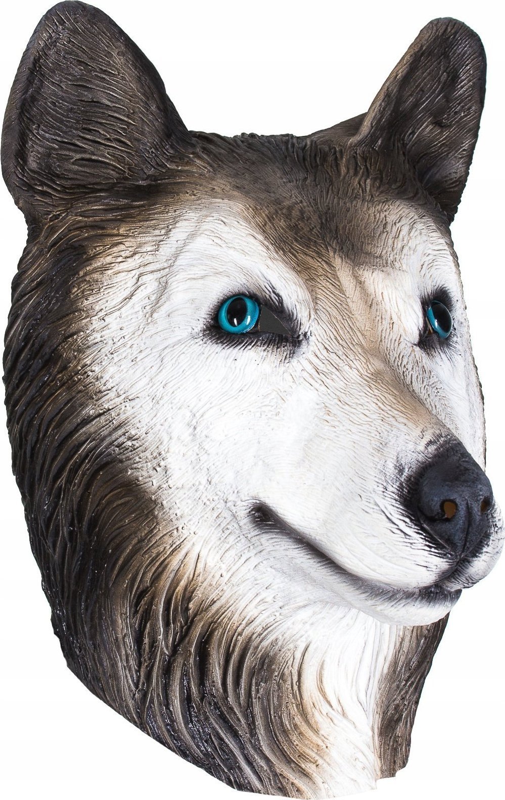 Korbi Profesjonalna lateksowa maska WILK głowa wilka