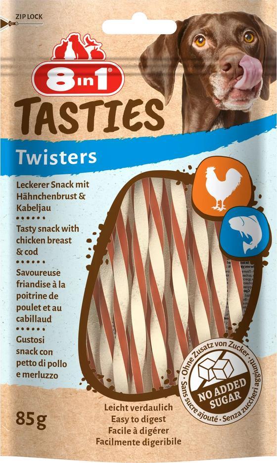 8in1 8in1 Przysmak Tasties Twisters 85g