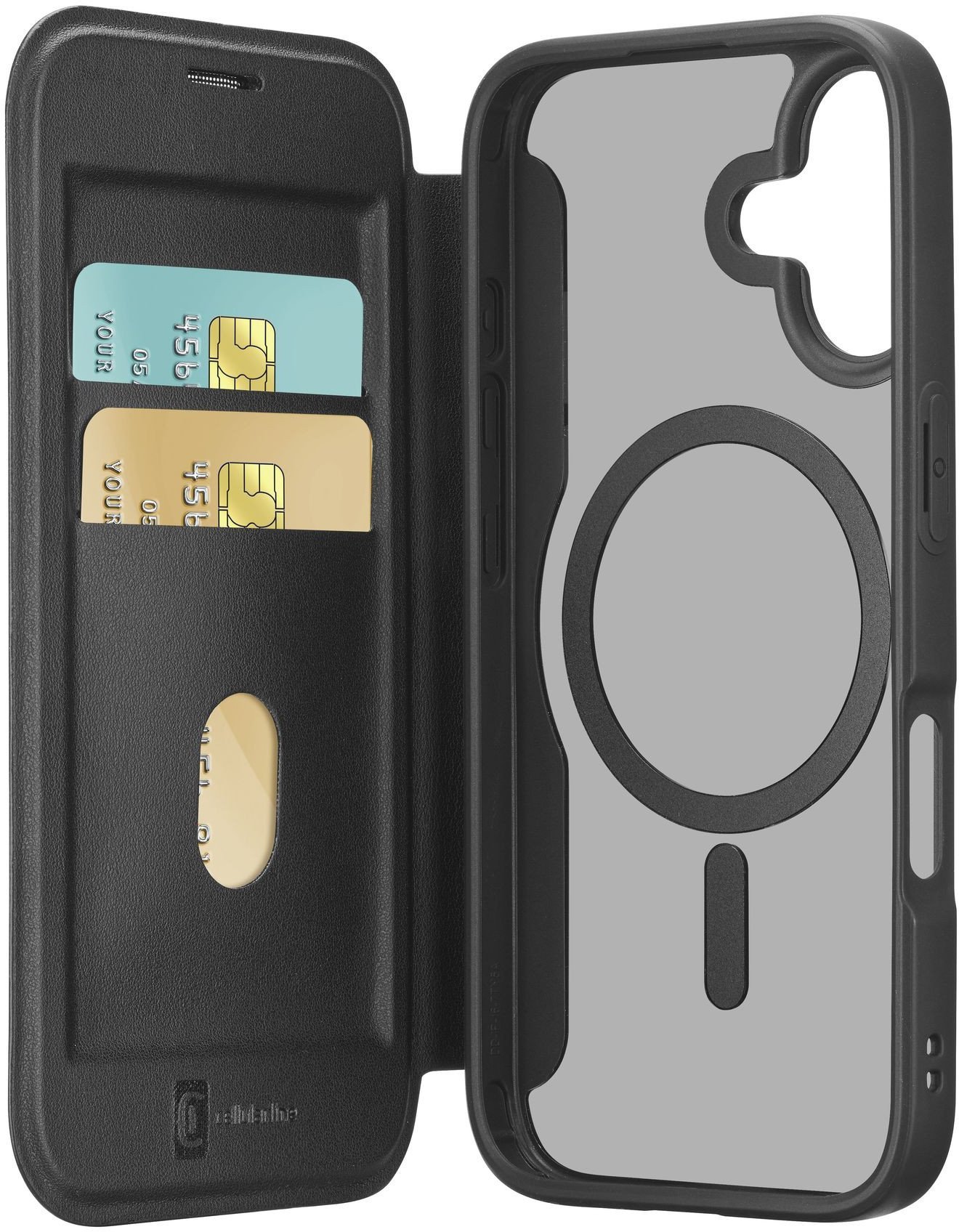 Cellularline Book Case Daily MAG iPhone 17 Black