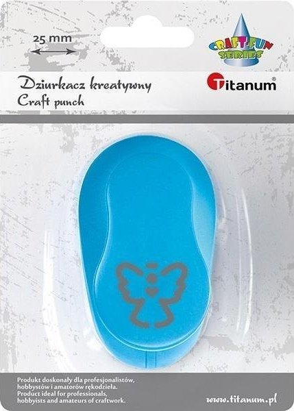 Titanum Dziurkacz z motywem 25mm anioł