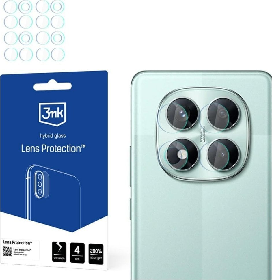 Ochrona obiektywu 3MK Lens Protection do Xiaomi Redmi Note 14 Pro 5G