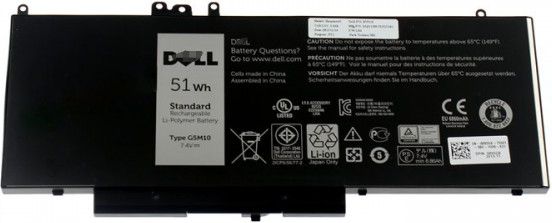 Bateria Dell 4 Cell, 51 Wh (8V5GX)