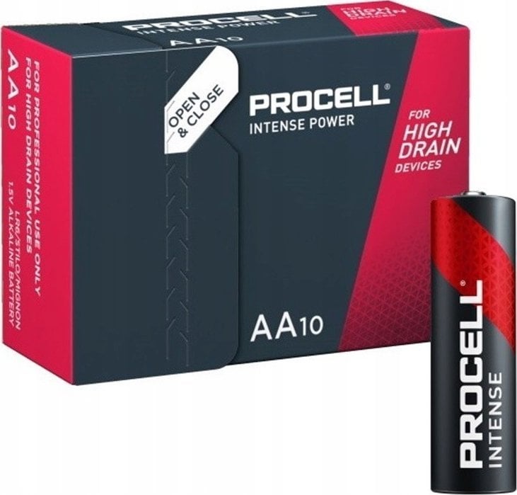 Duracell Bateria Duracell LR6 / AA / MN 1500 / PROCELL INTENSE POWER 10 SZT.