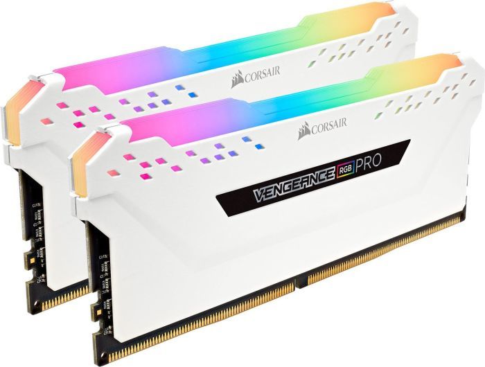 Pamięć Corsair Vengeance RGB PRO, DDR4, 16 GB, 3200MHz, CL16 (CMW16GX4M2C3200C16W)