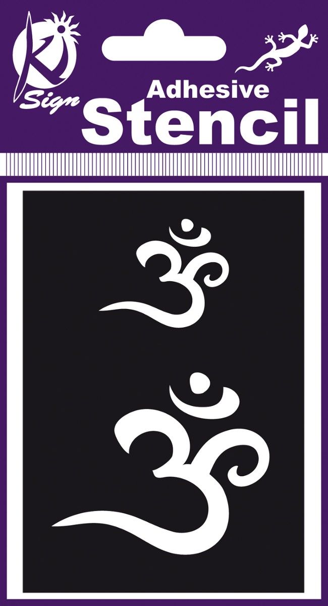 Ki-Sign Szablon 7x10 cm Om