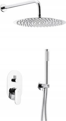 Zestaw prysznicowy KFA HALIT NATRYSKOWY ZESTAW PODTYNKOWY NEW (2021) Z BATERIĄ 3 FUNKCYJNĄ, CHROM