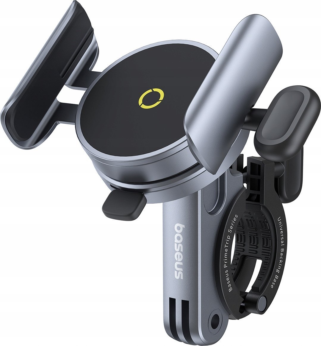 Baseus Uchwyt Baseus PrimeTrip magnetyczny na telefon na rower / hulajnogę / skuter - czarny