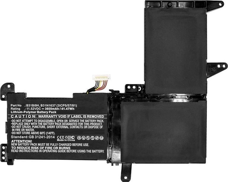 Bateria CoreParts CoreParts MBXAS-BA0024 części zamienne do notatników Bateria