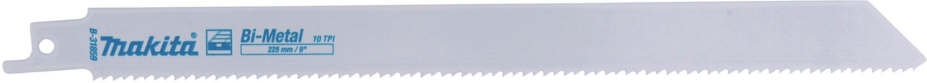 SABRE SAW BLADE 228MM BIM WOOD/METAL