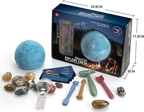 Piatnik Zestaw Archeologiczny Minerały PIATNIK