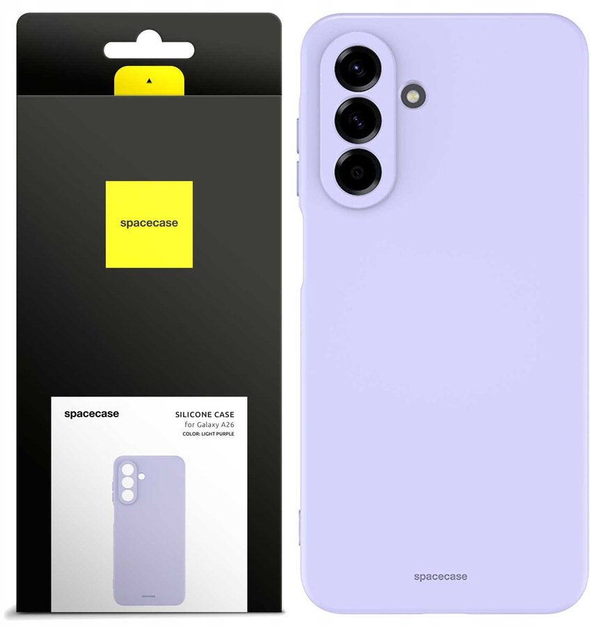 SpaceCase Etui Silicone Case 3.0 Galaxy A26 light purple standard