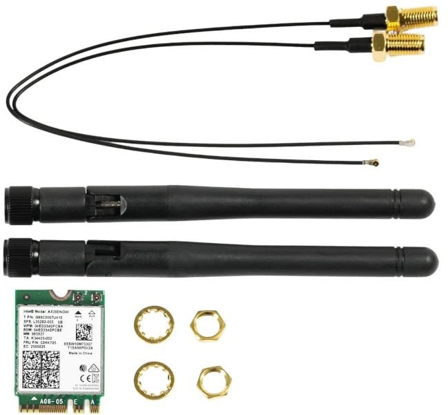 Karta sieciowa ASRock DeskMini Wi-Fi 6E AX210 M.2 Kit