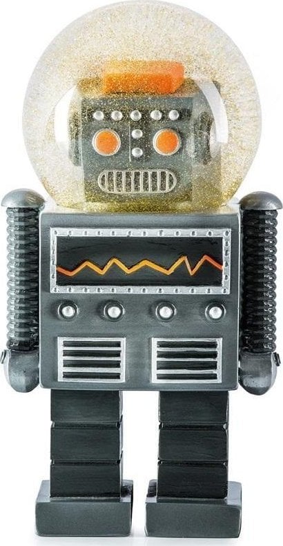 Kula śnieżna - The Giant Robot czarny