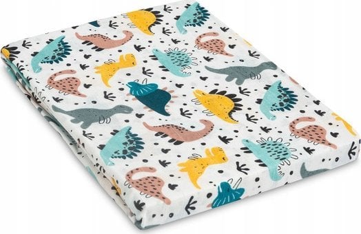 Sensillo OTULACZ MUŚLINOWY DINOZAURY 120X120 CM