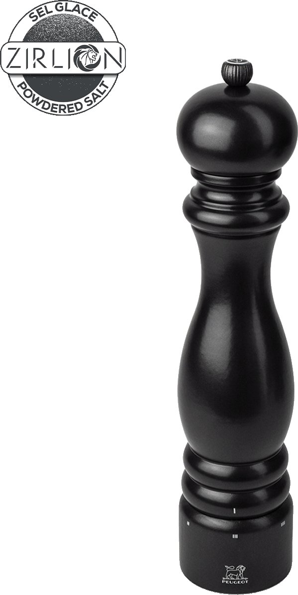 PARIS Młynek do soli 30 cm satynowa czerń, u-sel Z