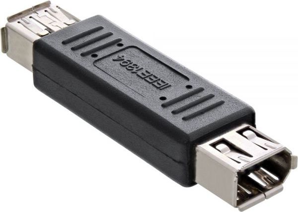 InLine Firewire 6-pin - Firewire 6-pin, Czarny (34601)