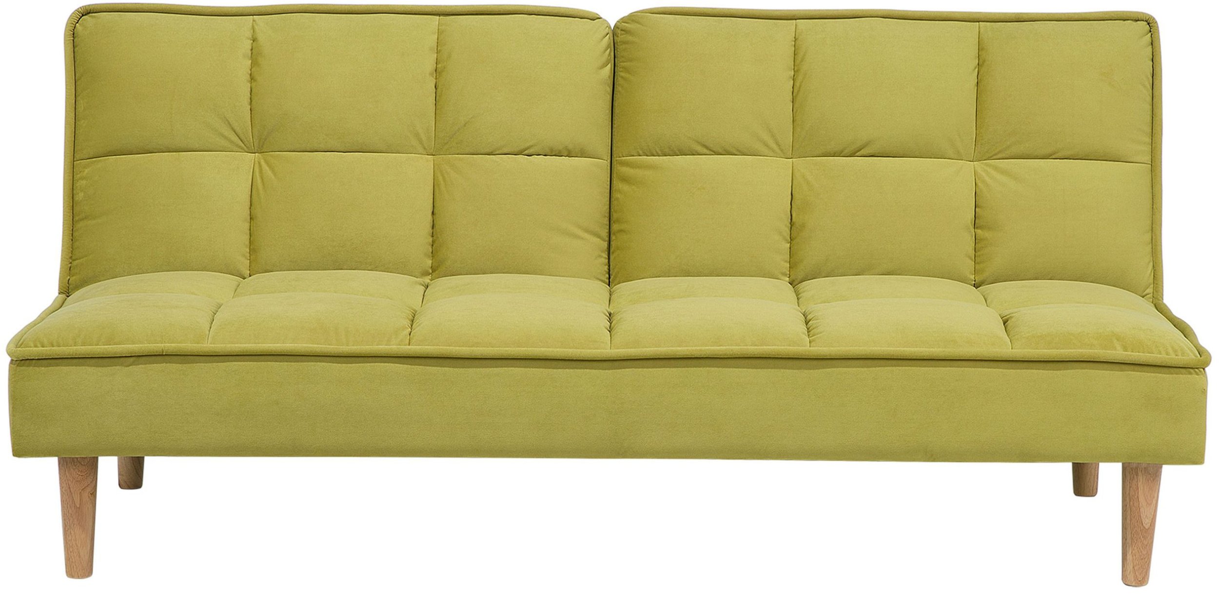 Sofa rozkładana zielona SILJAN