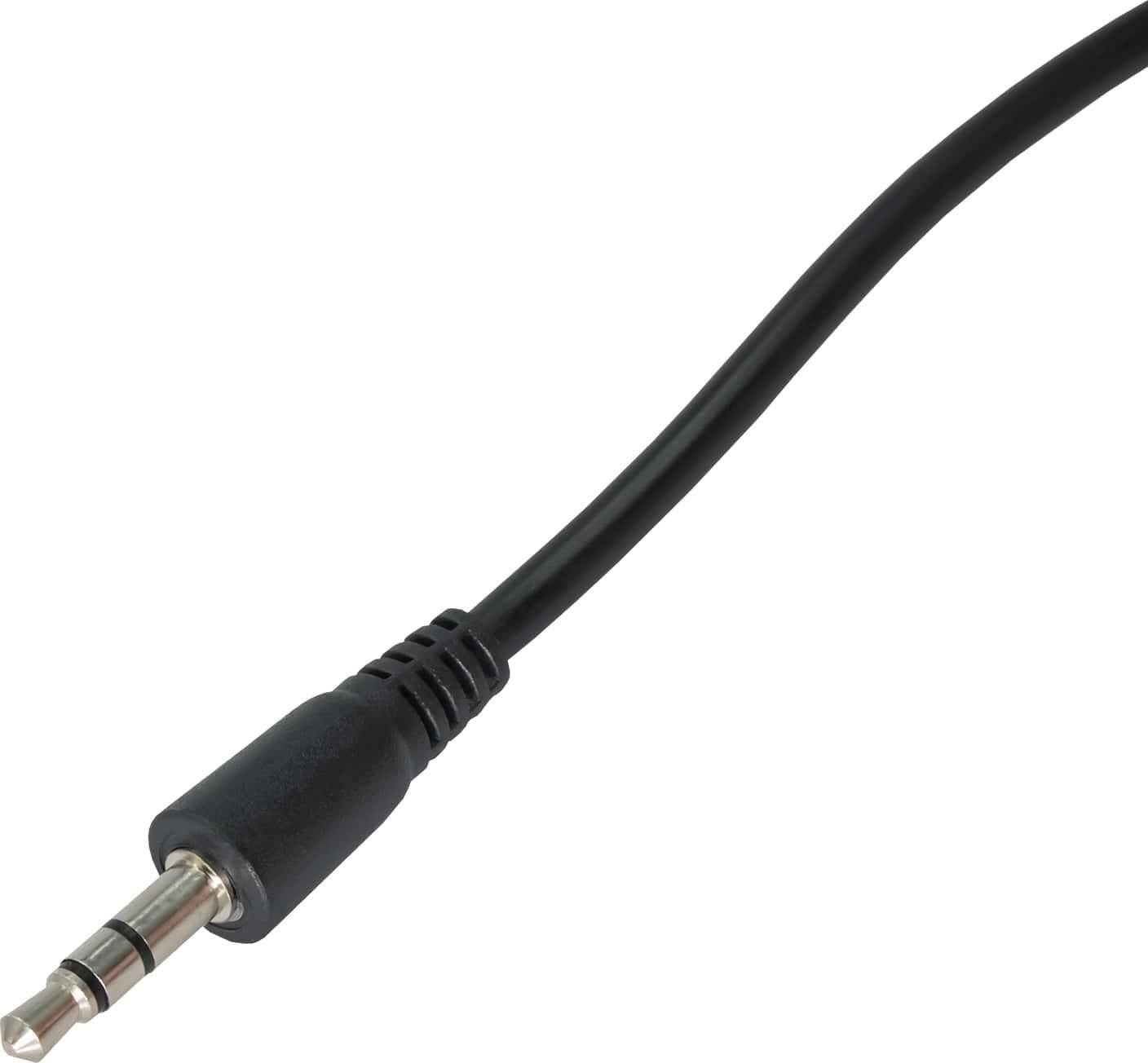 Kabel Akyga Jack 3.5mm - Jack 3.5mm 2m czarny (AK-AV-12)
