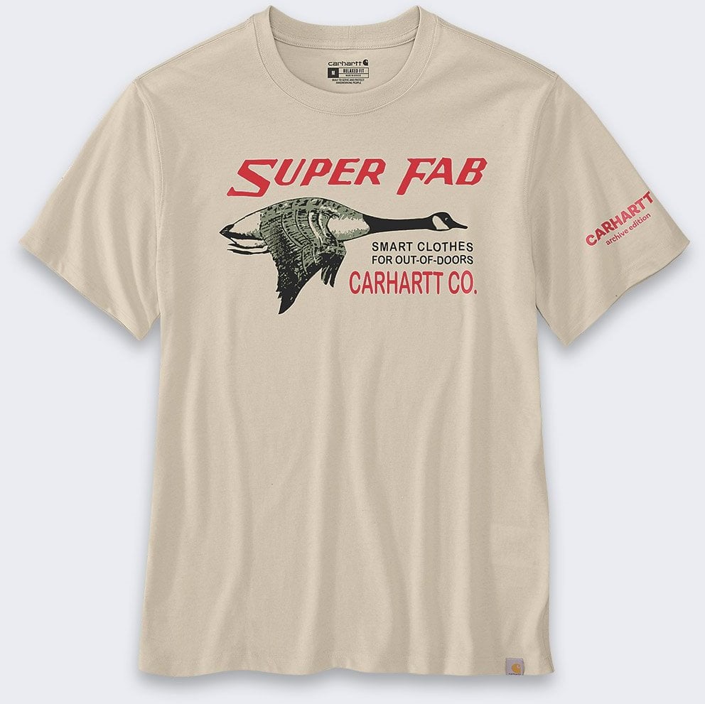 Koszulka Carhartt Lightweight Graphic Fab Oat Milk