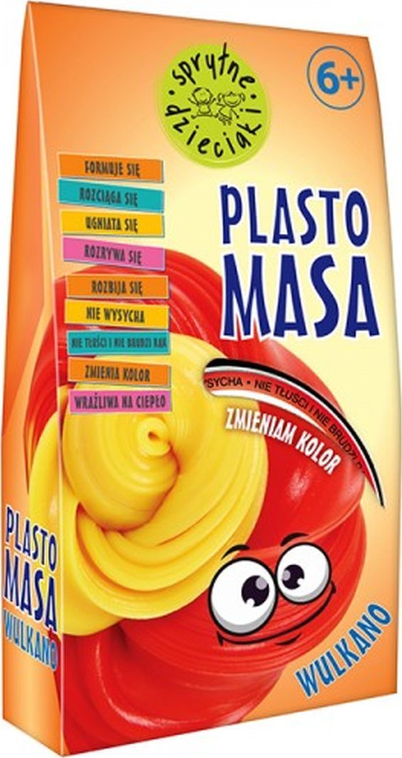 Sprytne Dzieci Plastomasa Wulkano 50g