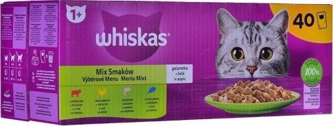 Whiskas WHISKAS Mix smaków w galaretce dla kota40x85g