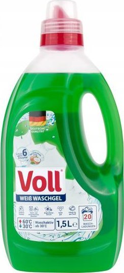 Voll Żel do prania VOLL White 20 prań 1,5 l