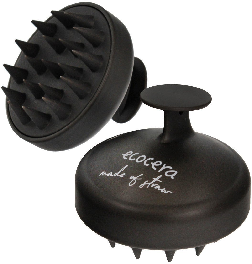 Ecocera Medi Szczotka masująca do skóry głowy - czarna