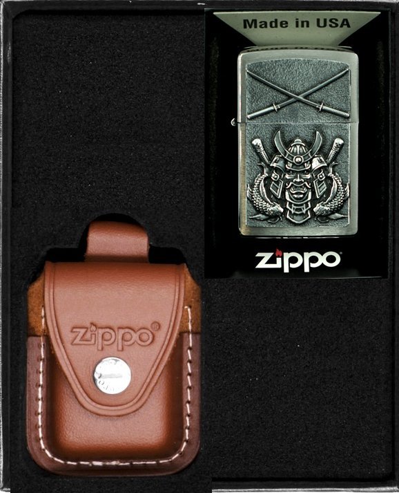 Zestaw ZIPPO Zapalniczka SAMURAI Prezentowy No2