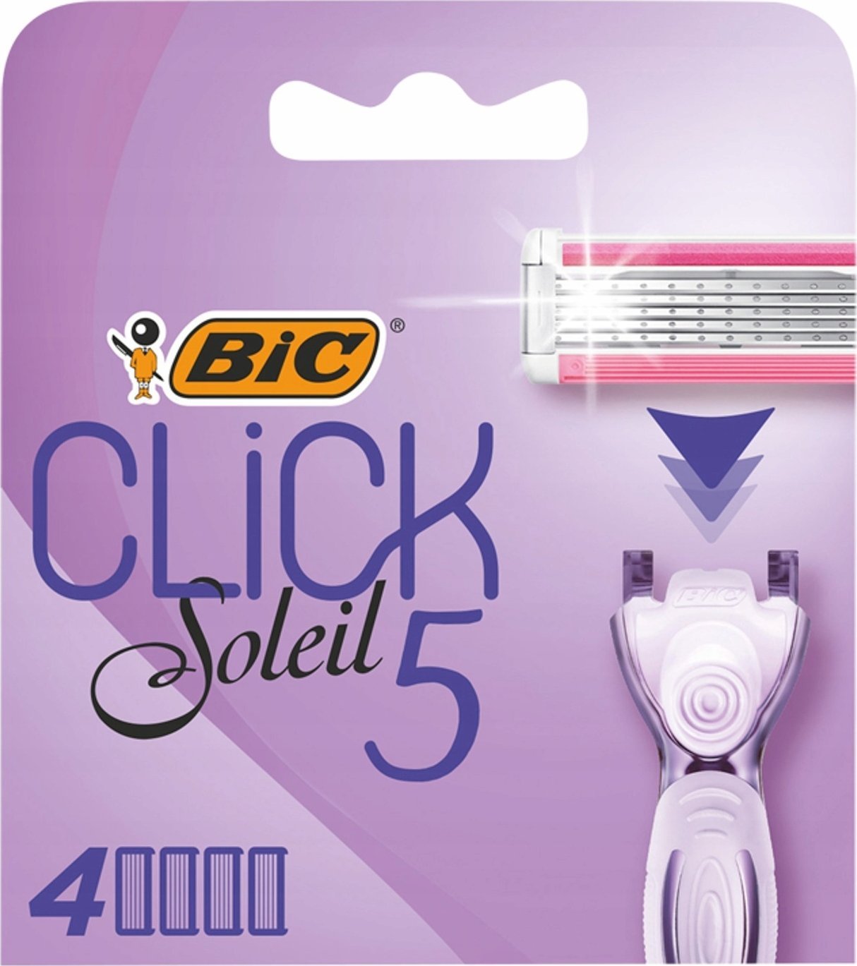 Bic SOLEIL CLICK 5 Women wkład do maszynki 4szt.