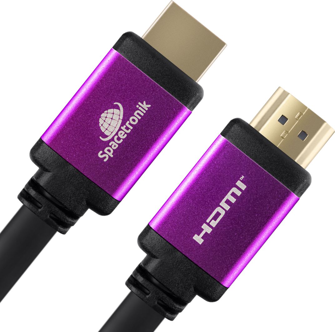 Kabel Spacetronik HDMI - HDMI 2m czarny (5903031025538)