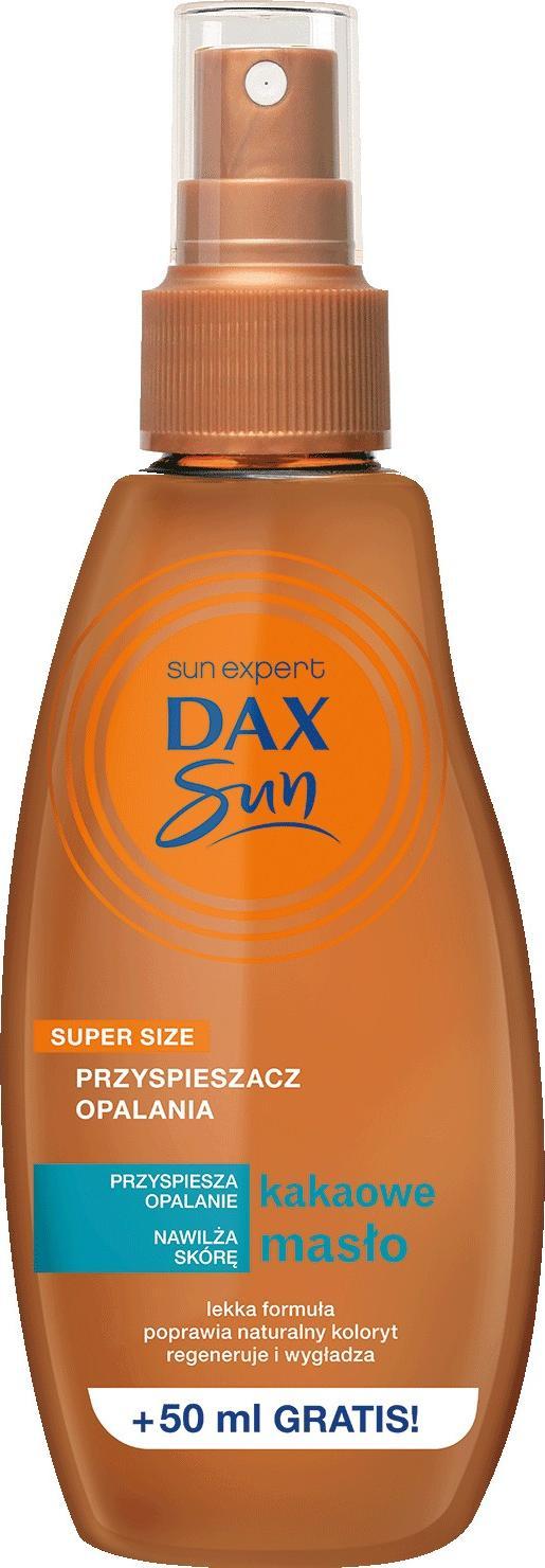 dax cosmetics Dax Sun Przyspieszacz Opalania Nawilżające Masło Kakaowe do Każdego Rodzaju Skóry 200 ml