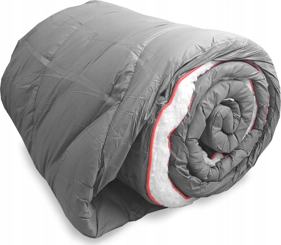 Offlander OFFLANDER MIĘKKI KOC PLED KEMPINGOWY SZARY 200 x 140