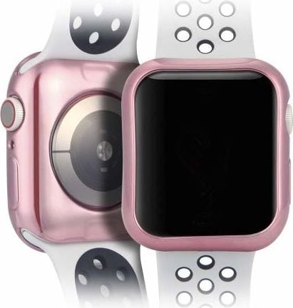 Dux Ducis Etui elastyczne Plating różowe Apple Watch 4 (44mm) 2 szt.
