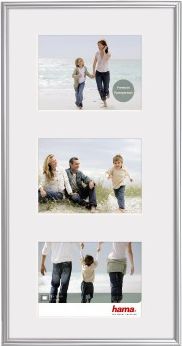 Ramka Hama GALERIA MADRID SREBRNA, 3 ZDJĘCIA 13 X18, 25 X 55 CM