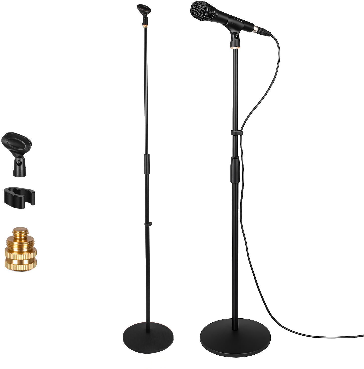 Mozos SM808 Podłogowy prosty statyw mikrofonowy studyjny