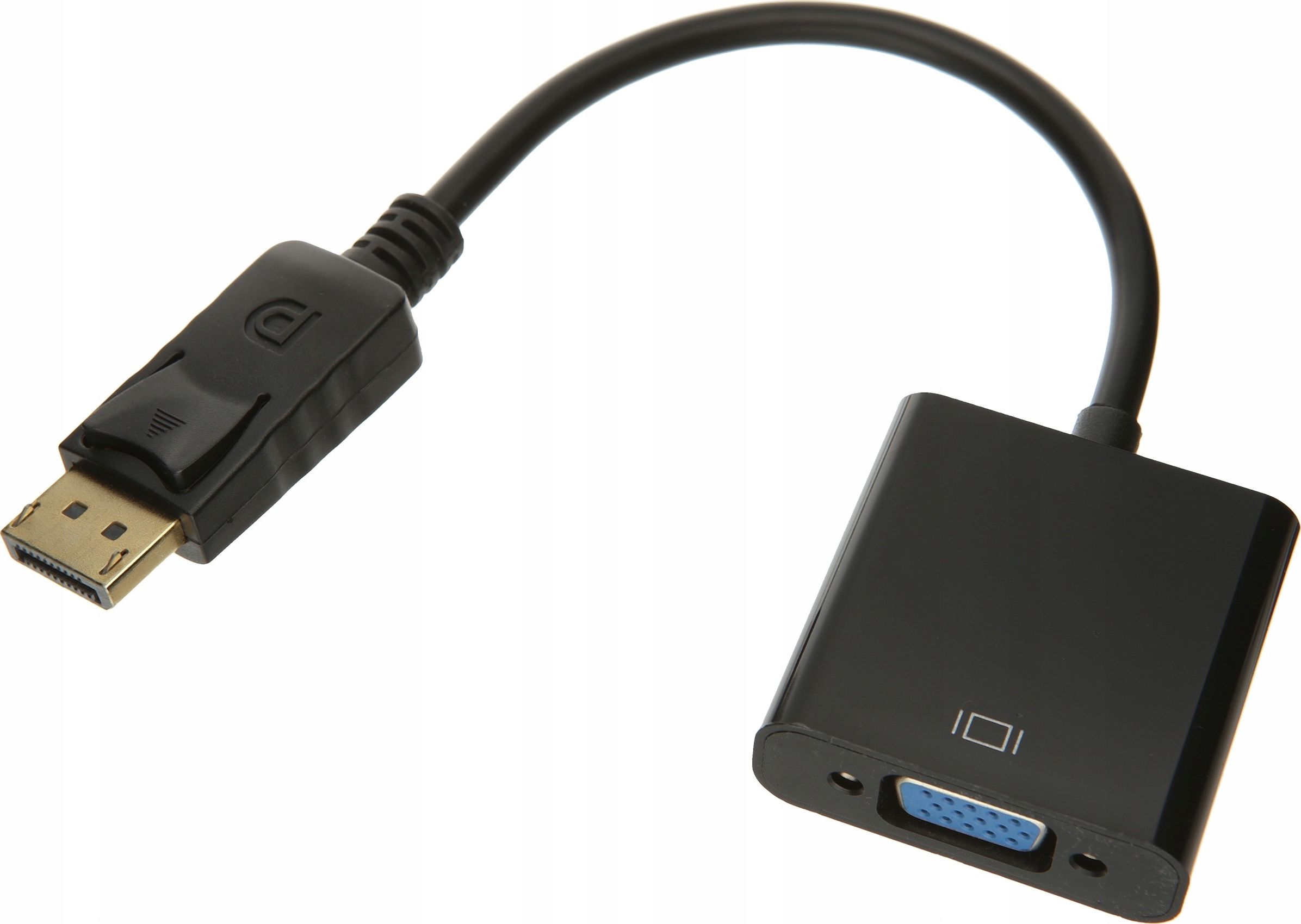 Adapter AV Pawonik DisplayPort - D-Sub (VGA) czarny (JL-DVGA)