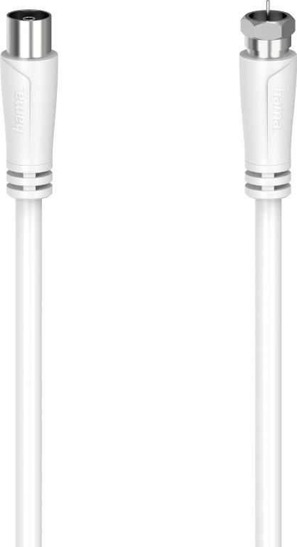 Kabel Hama Antenowy - Antenowy (F) 1.5m biały (002050610000)