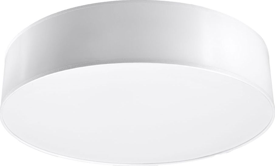 Lampa sufitowa Lumes Biały nowoczesny plafon sufitowy - EXX215-Arens