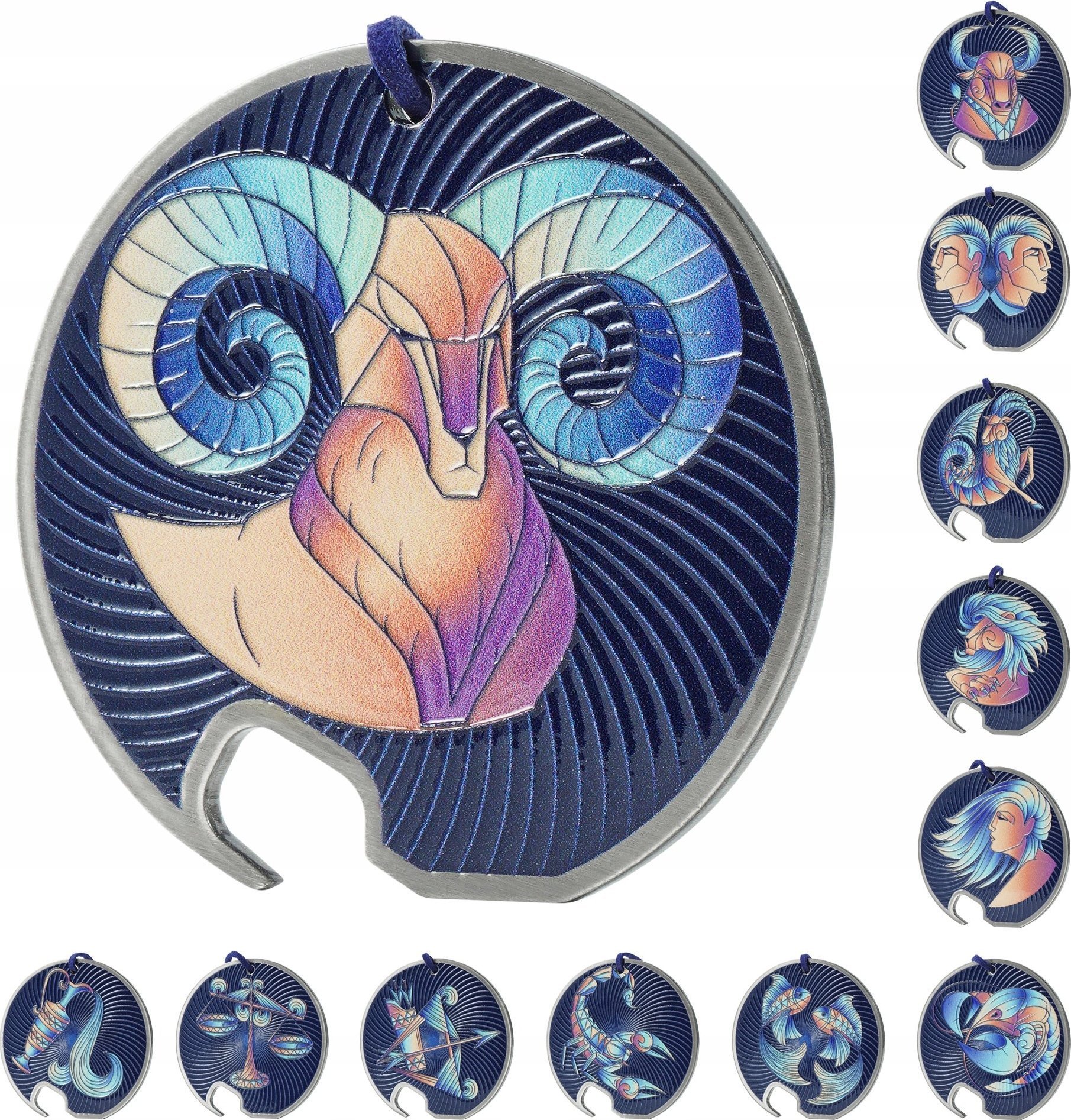 Kadax Otwieracz Stalowy Do Butelek Kapsli Zodiak Baran