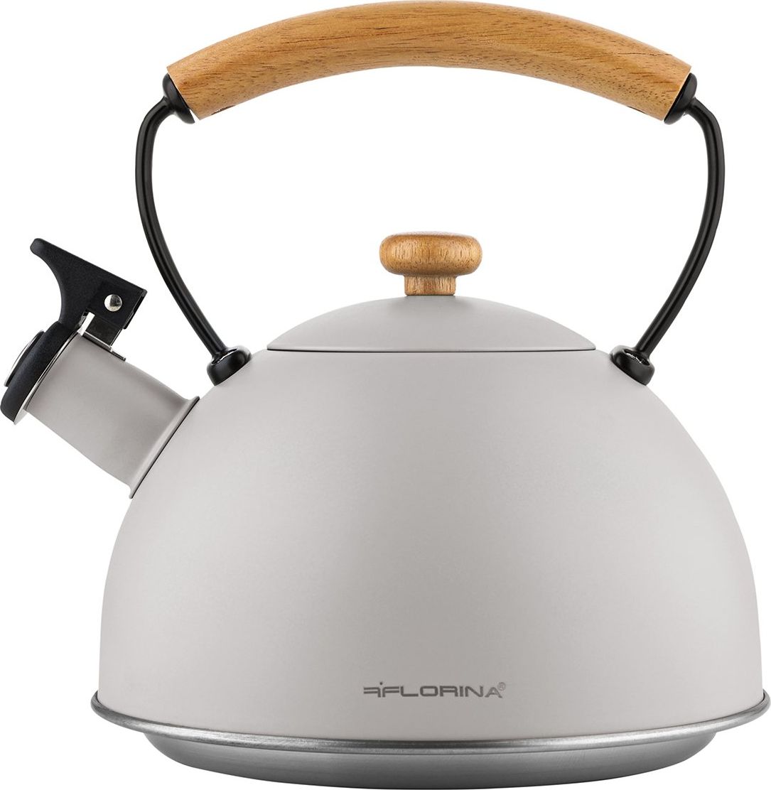 Florina Czajnik nierdzewny na indukcję i gaz Florina Natura Line 2,3 l szary