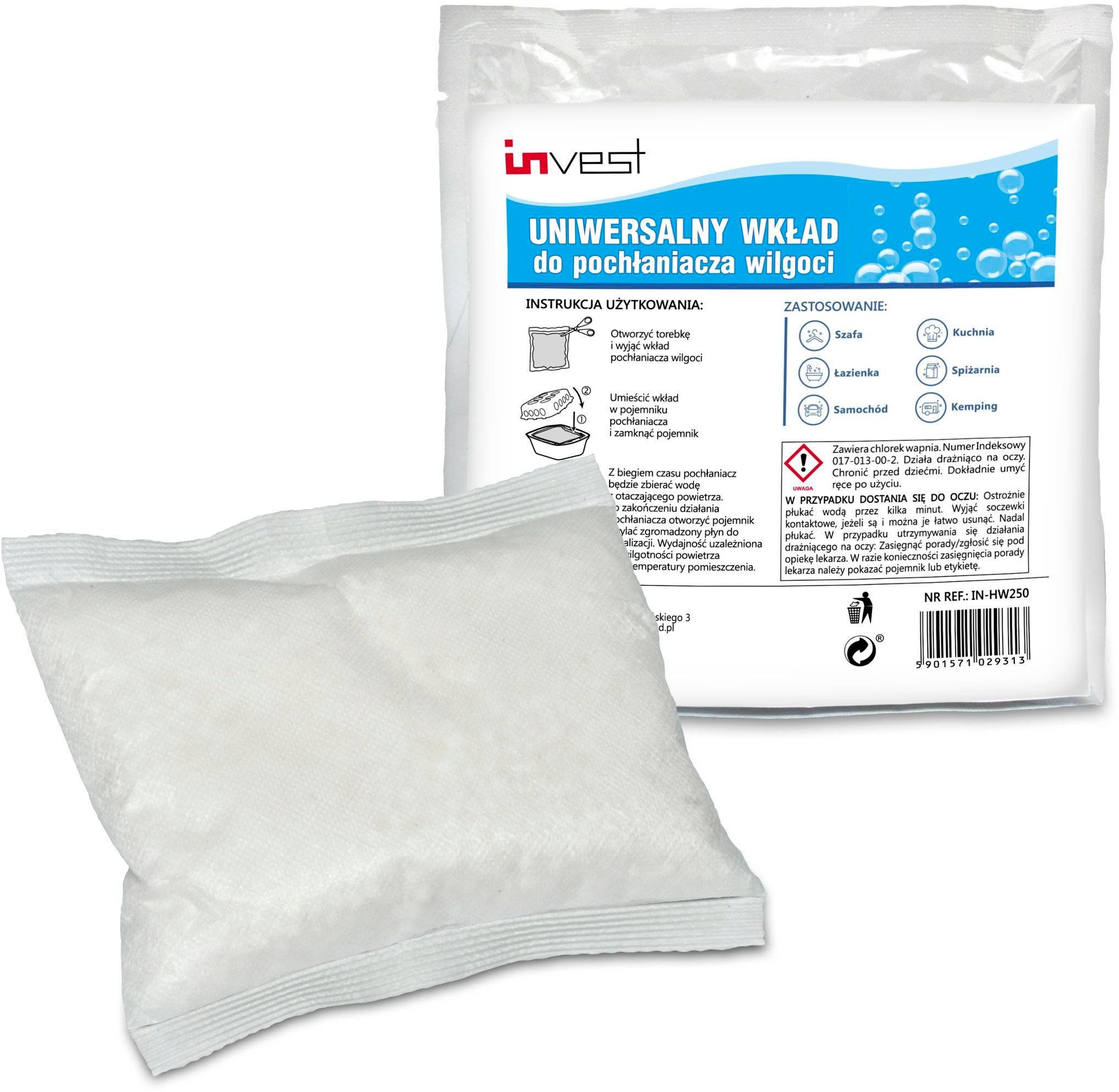 WKŁAD POCHŁANIACZA WILGOCI 250 g HW250
