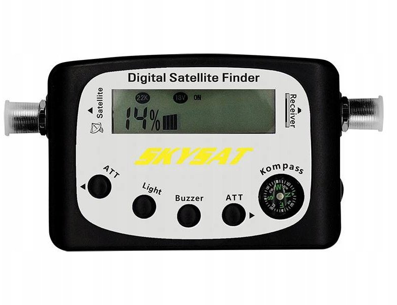 Miernik satelitarny LCD LXU92 cyfrowy Skysat