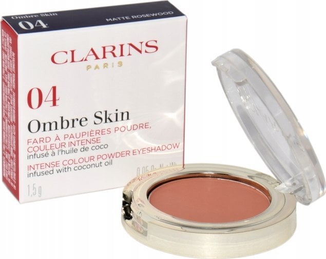 Clarins CLARINS OMBRE SKIN MONO EYESHADOW 04 MATTE ROSE WOOD