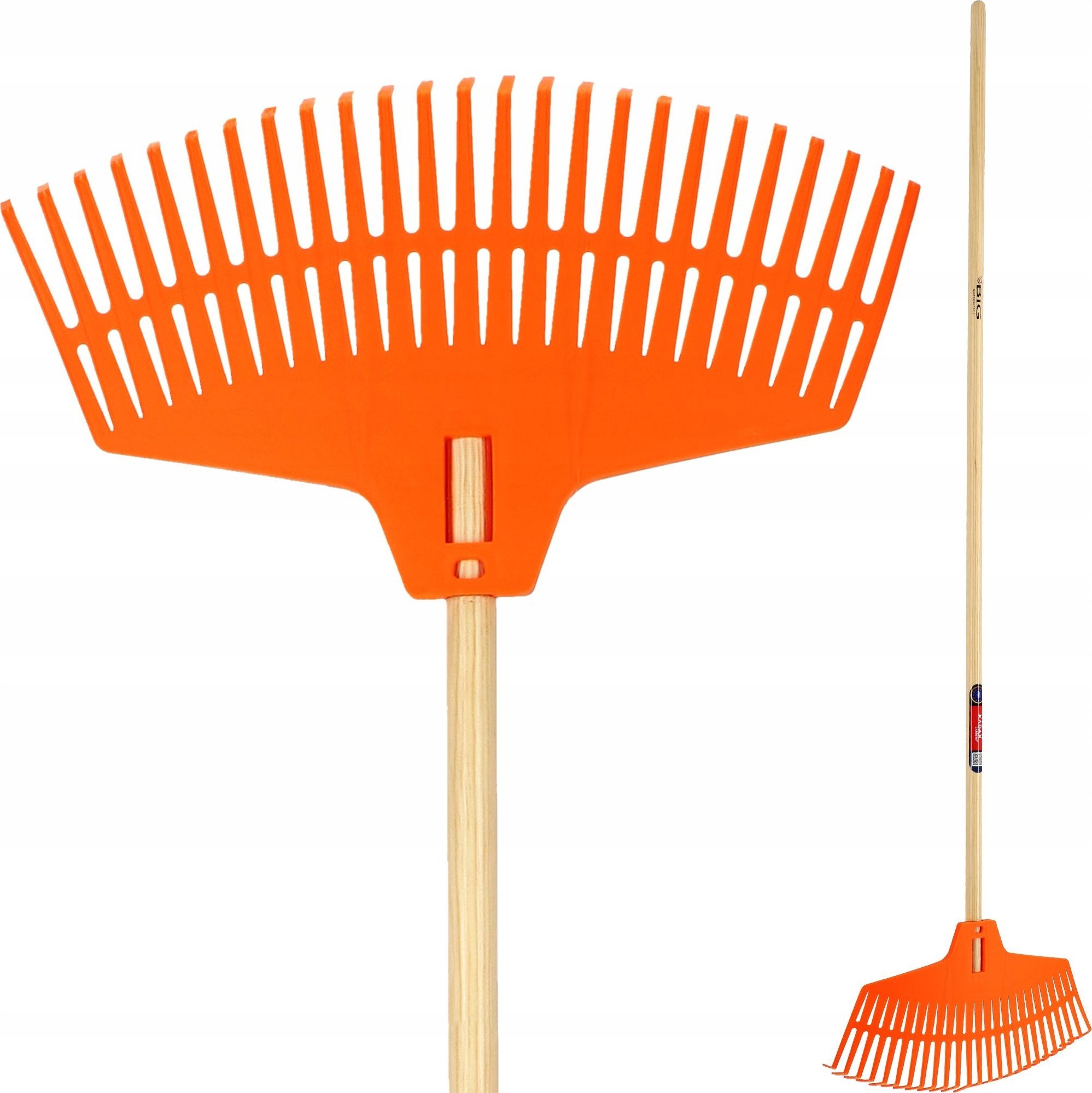 Kadax Grabie Do Liści Trawy Z Drewnianym Trzonkiem 160cm