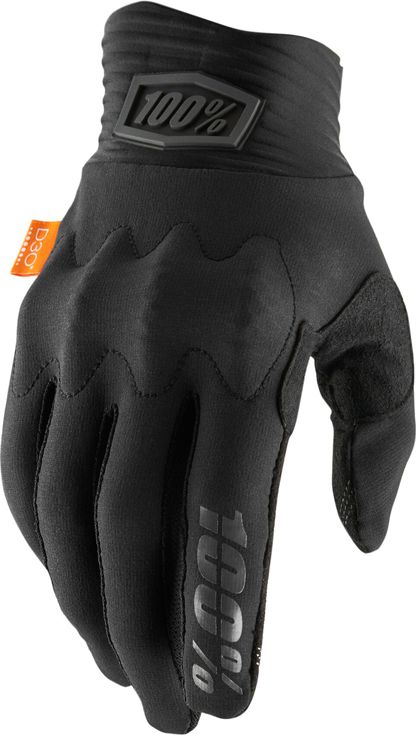 100% Rękawiczki 100% COGNITO Glove black charcoal roz. XXL (długość dłoni 209-216 mm) (NEW)