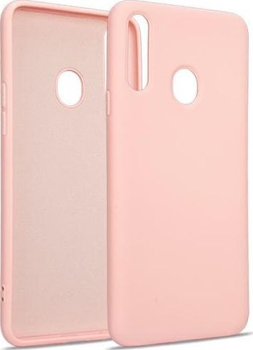 Beline Beline Etui Silicone Samsung S21 Ultra różowo-złoty/rose gold