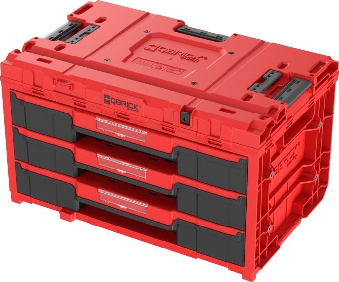 PATROL QBRICK SYSTEM ONE DRAWER 3 TOOLBOX 2.0 RED ULTRA HD CUSTOM