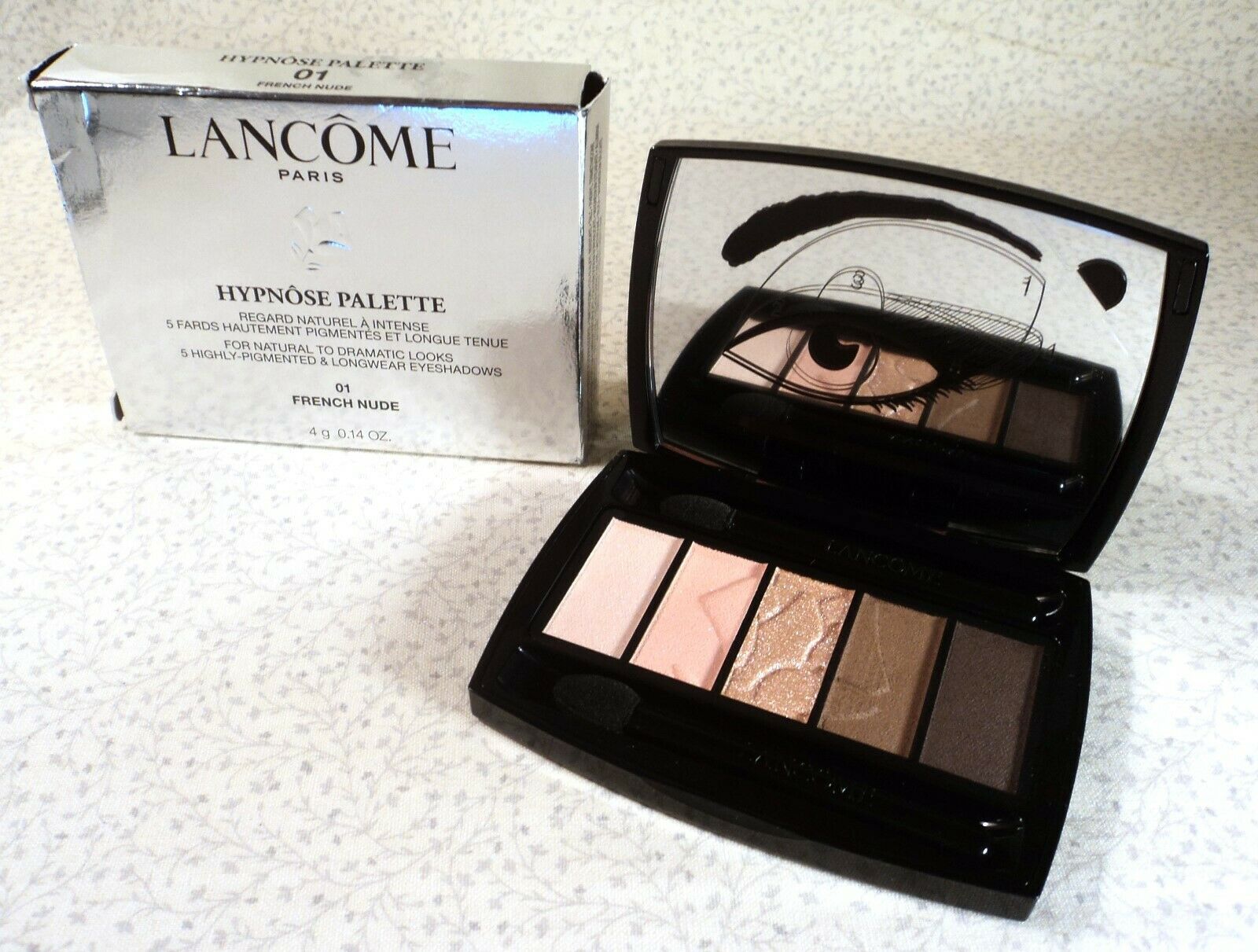Lancome Hypnose Paletka cieni do oczu N01 French Nude 4g