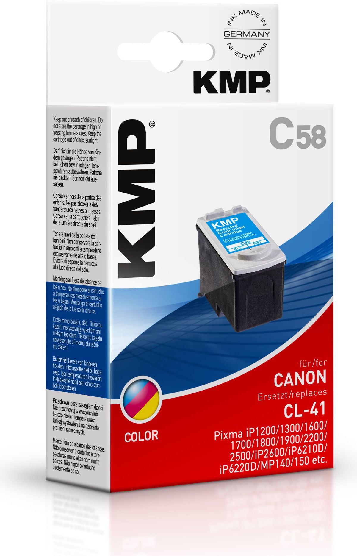 Tusz KMP C58 Tusz kolor do Canon (1501,4030)