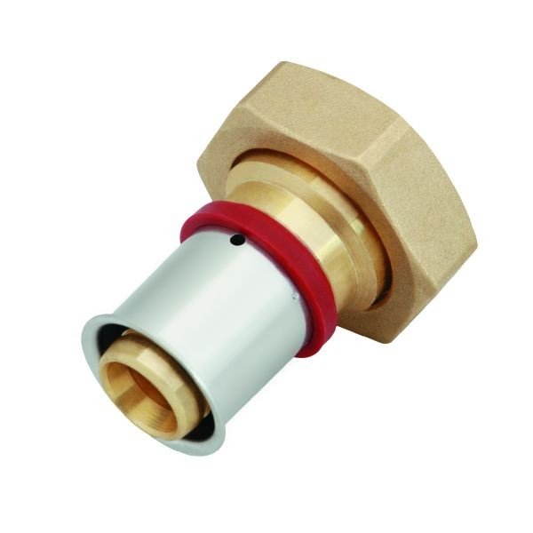KAN-therm Półśrubunek PRESS LBP z płaskim uszczelnieniem 20mm x 3/4" - K-080253